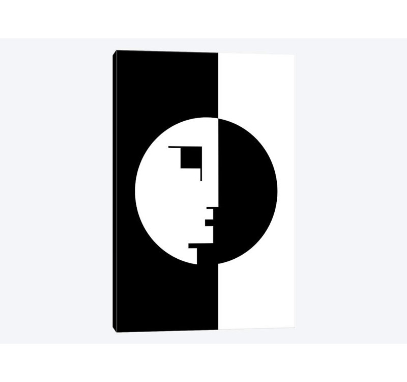 'bauhaus!' "par the habituel designers" , reproduction d’art sur toile tendue, H 26 po x l 18 po x P 1,5 po