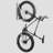 Pivot Steel Wall Mounted Bike Rack