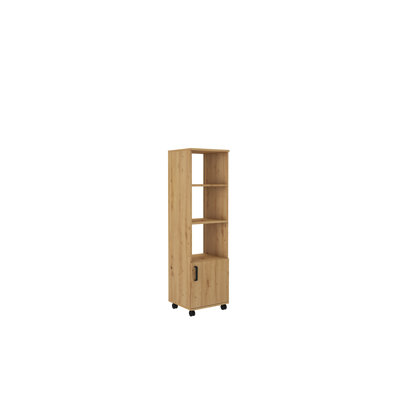 Alexzander 1 -Door 3 -Shelf Storage Cabinet