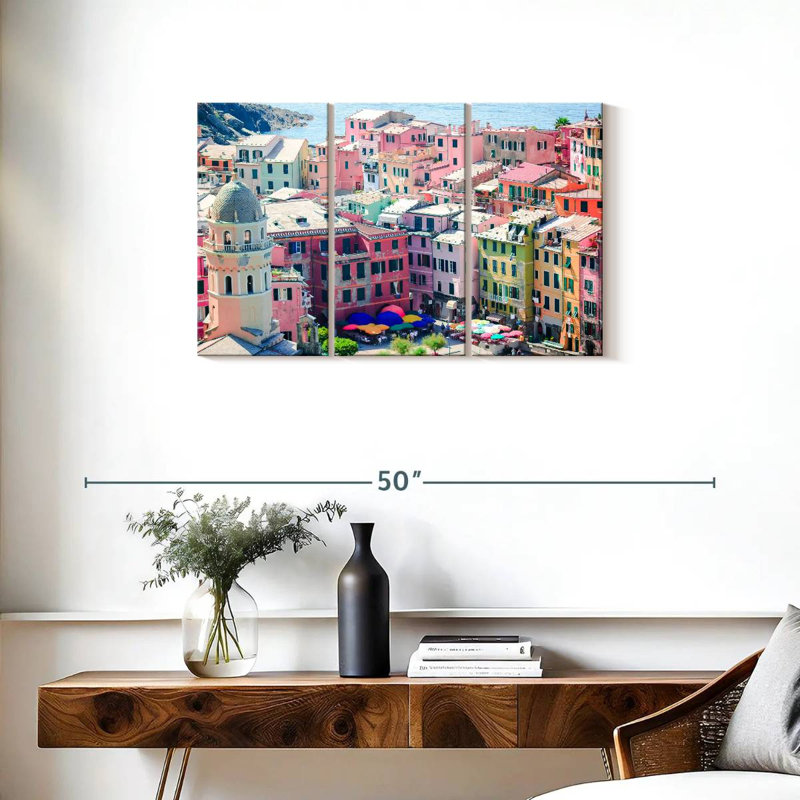 Gillard Vernazza Old Village, H 20 po x l 33 po