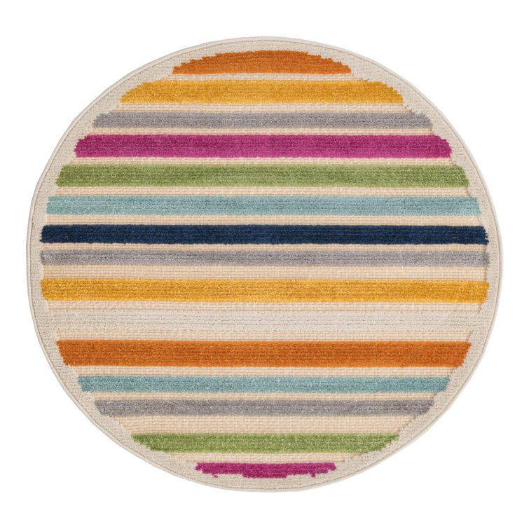 Striped Indoor / Outdoor Rug