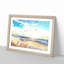 Seagulls over a Beach in San Diego 1 Piece Single Picture Frame Painting on MDF-56705729-56705730