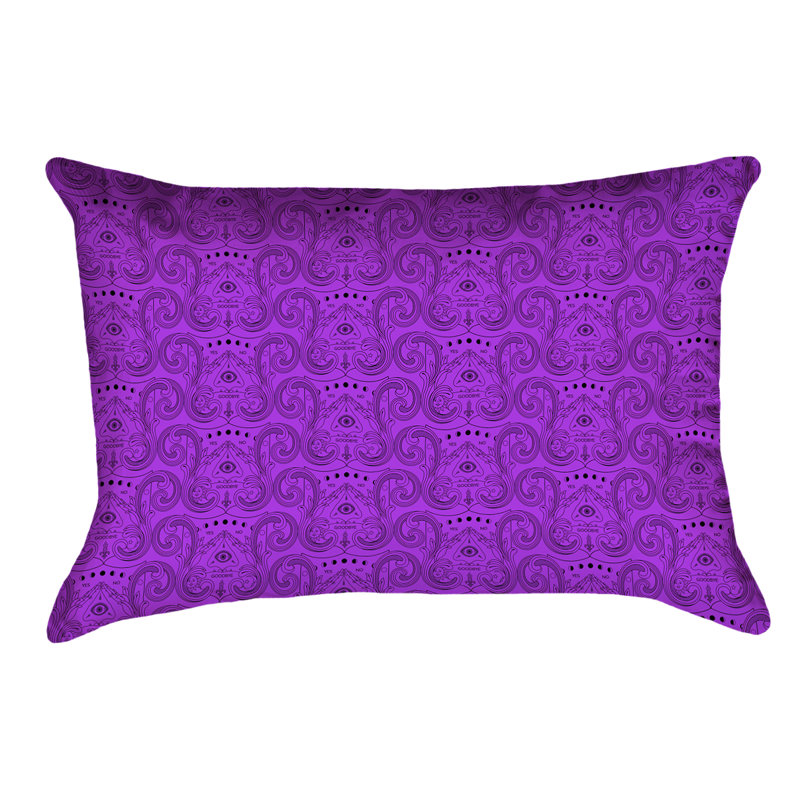Coussin lombaire intérieur / extérieur Katelyn Elizabeth, Mauve