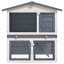 Melina Weather Resistant Rabbit Hutch-1054560331