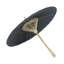 Sculpture parasole en coton et bambou Iconium