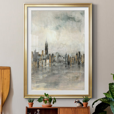 City Lights par Susan Jill - reproduction d'art sur papier encadrée