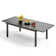 Birmadevi Extendable Rectangular Steel Outdoor Dining Table