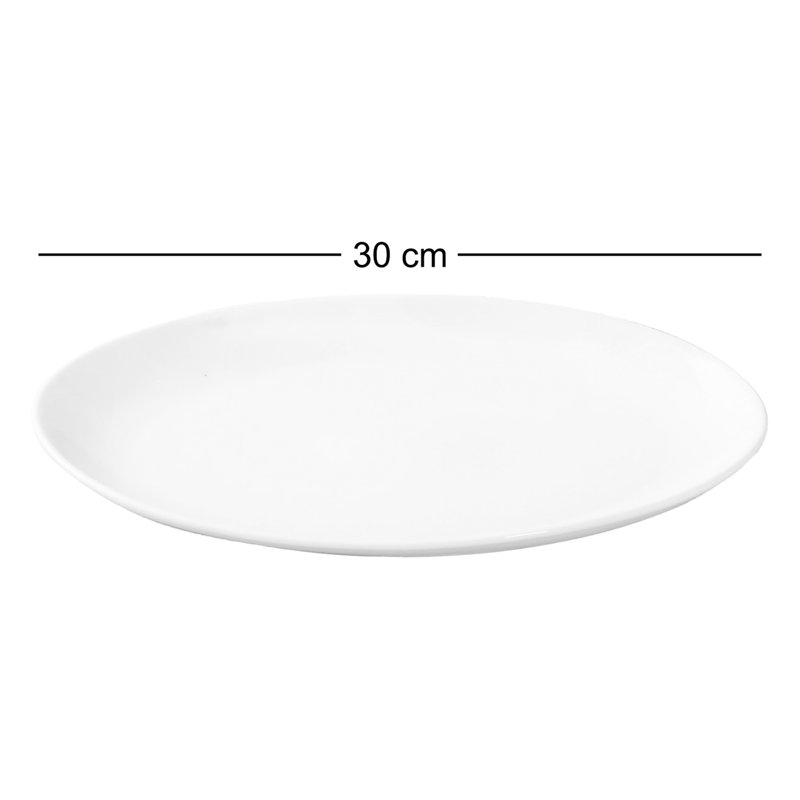 Oval steak plates