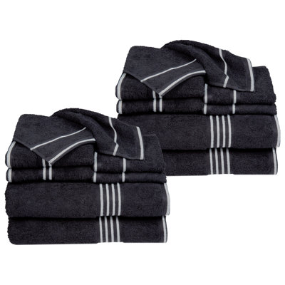Ensemble de serviettes 16 pièces 100% coton