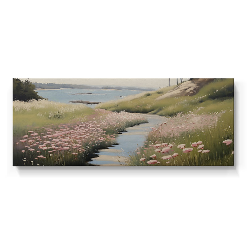 Série nautique-CL XXII - Toile tendue avec châssis - Prêt à accrocher, H 12 po x l 30 po