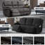 Housse pour fauteuil inclinable et extensible 3 places Wald, Housse pour canapé inclinable-90469402