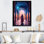 «Gypsy Goddess Under Magical Boho Sunset», reproduction sur toile