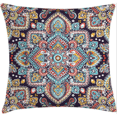 Polyester Throw Square Pillow Cover