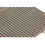 Rug & Kilim’S Accent Kilim, Square Rug In Textural White And Gray Stripes