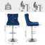 Tabouret de comptoir pivotant à hauteur réglable avec structure en métal-108939432-108939427