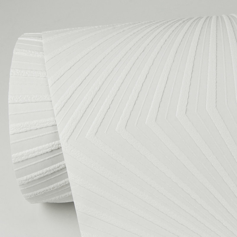 Rouleau de papier peint à peindre L 33 pi x l 20,9 po Paille