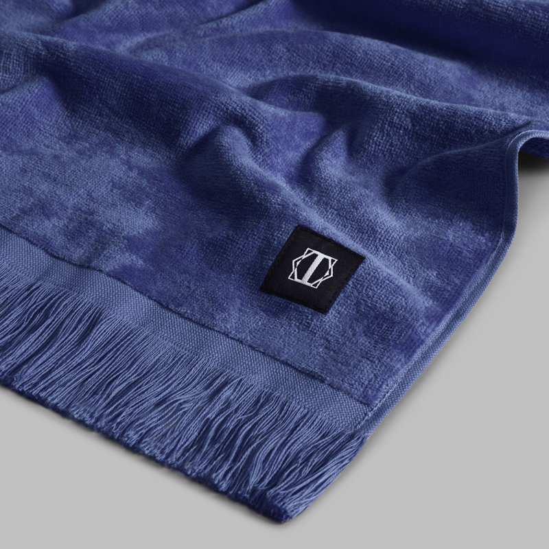 Drap de bain Monsun, Bleu