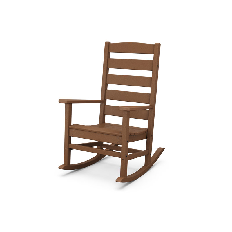 Chaise berçante POLARWOOD x Sol 72 Jamarion, Teck