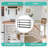 4-tier Stackable Shoe Rack (set Of 2)
