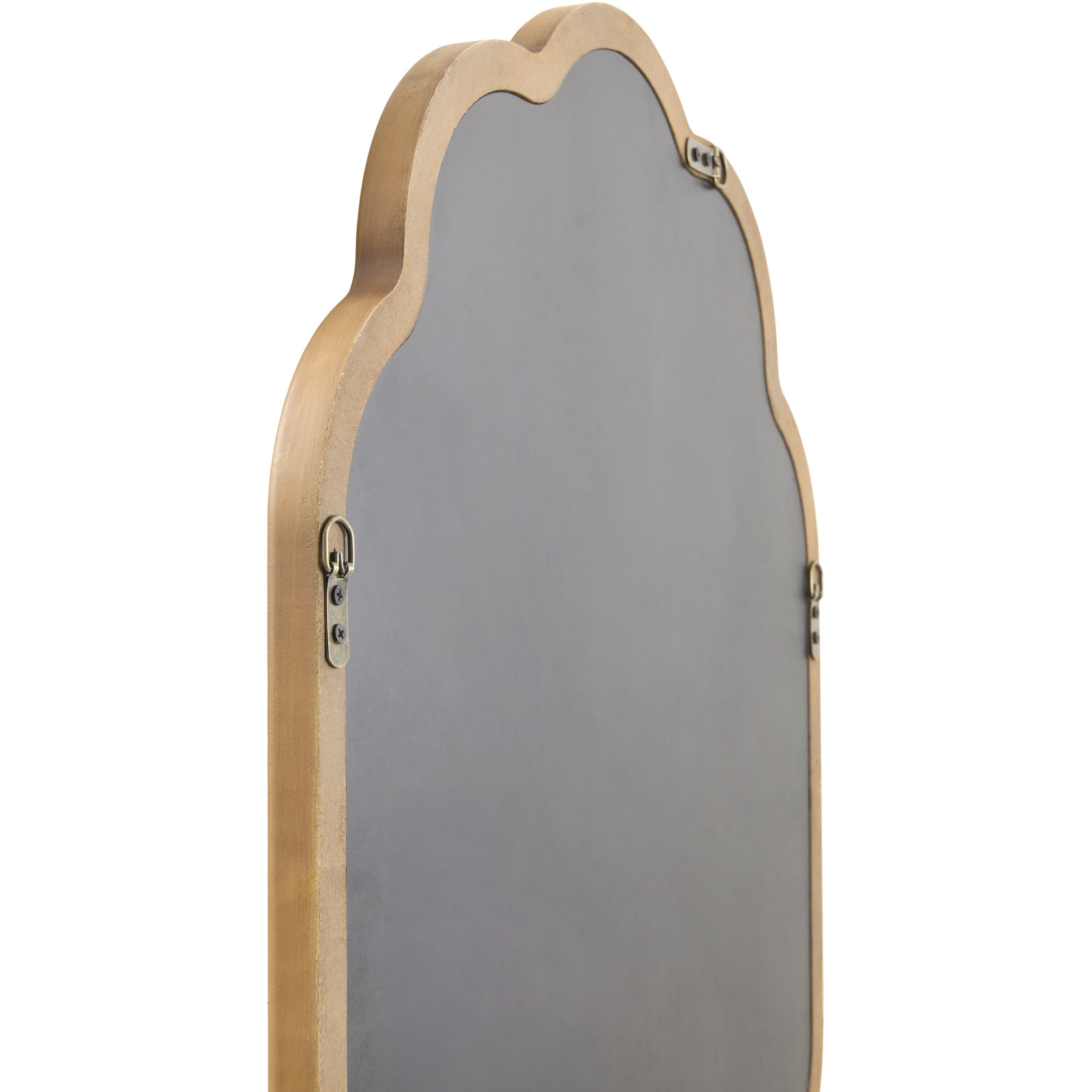Accent Mirror, Natural Wood, 33" x 25"