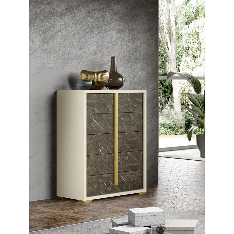 Commode 5 tiroirs Erella