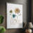 Simple Love Framed Print - Solid Wood-1154353028