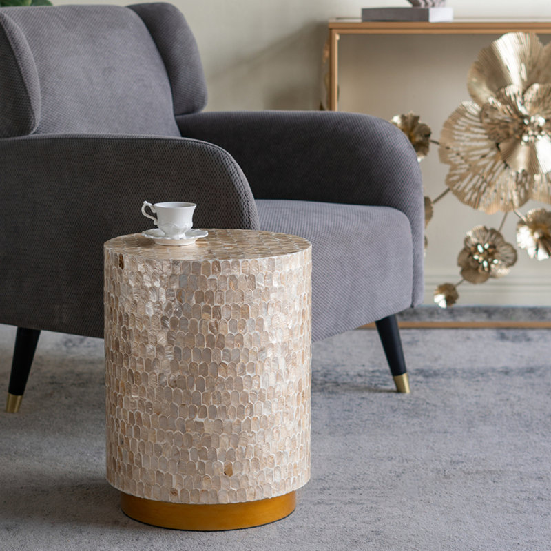 Tabouret d'appoint cylindrique