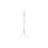 Coat Rack, Hall Tree, Free Standing, Hanging Bar, 6 Hooks, Entryway, 68"H, Bedroom, White Metal, Contemporary, Modern-1441306064