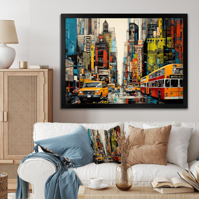 " Pop Cityscape Manhattan At Night "