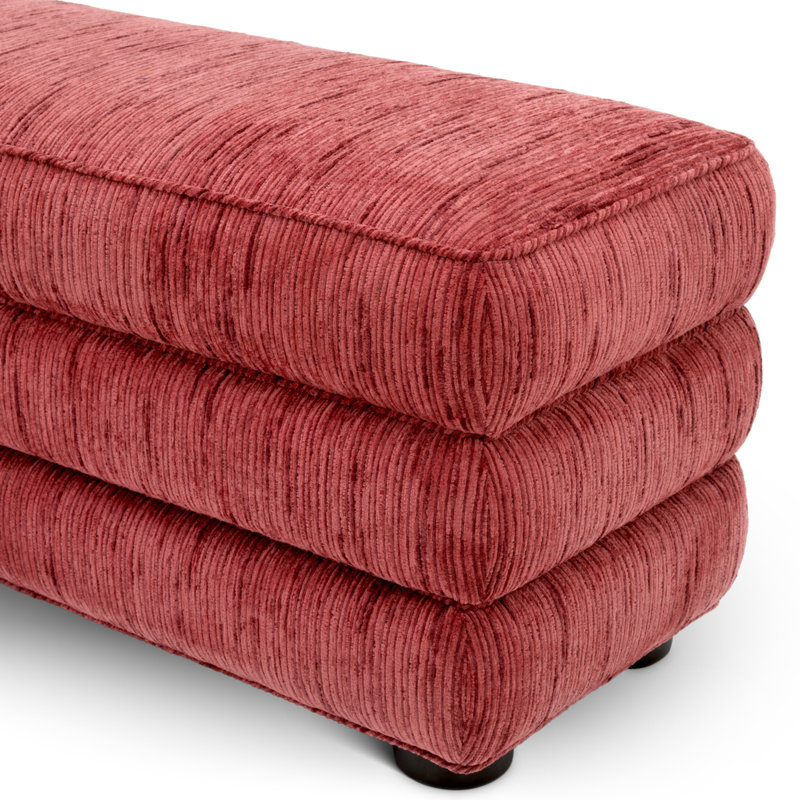 Bench Helmsley Terren Bordeaux