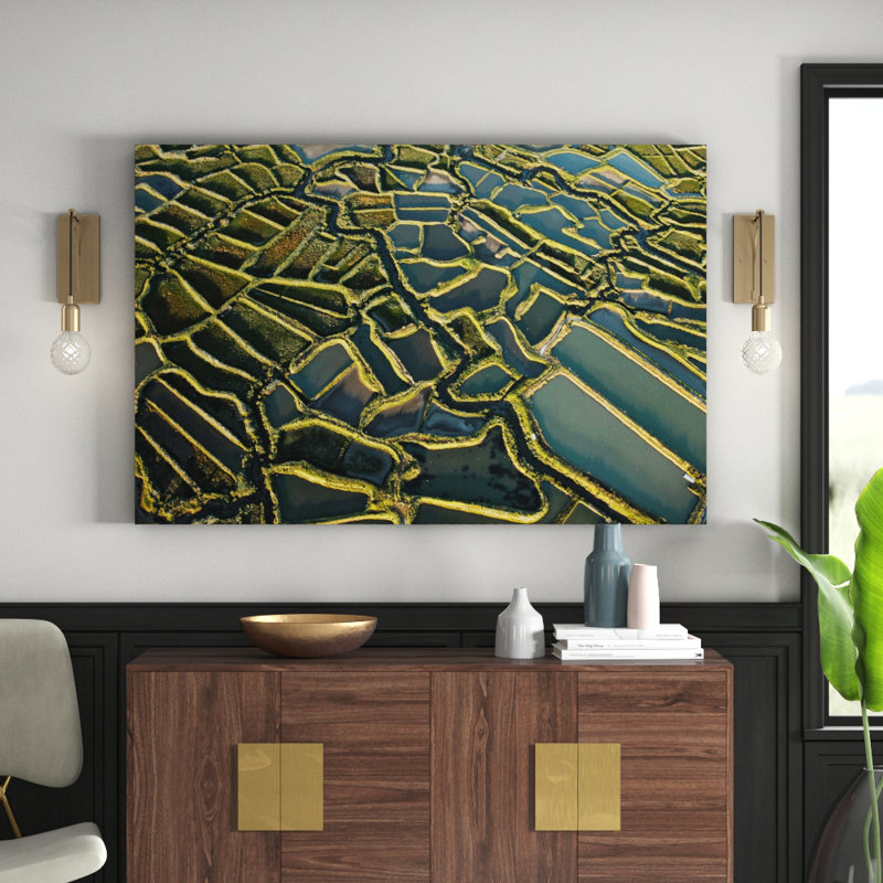 Waterways - Wrapped Canvas Print, 101 cm H x 152 cm W x 3.81 cm D