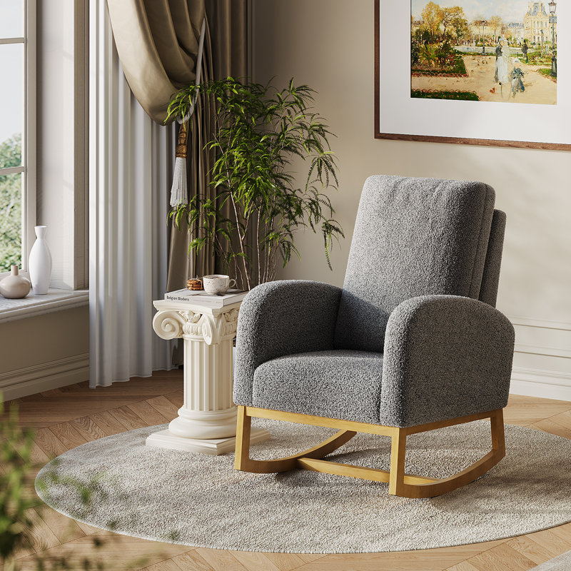 Solid Wood Rocking Chair