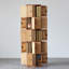 Bibliothèque rotative Burlywood