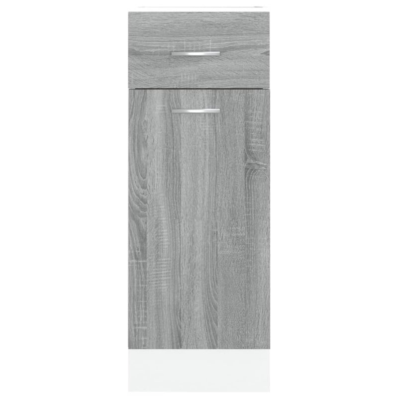 Lyon Drawer Bottom Cabinet Lyon, Grey Sonoma