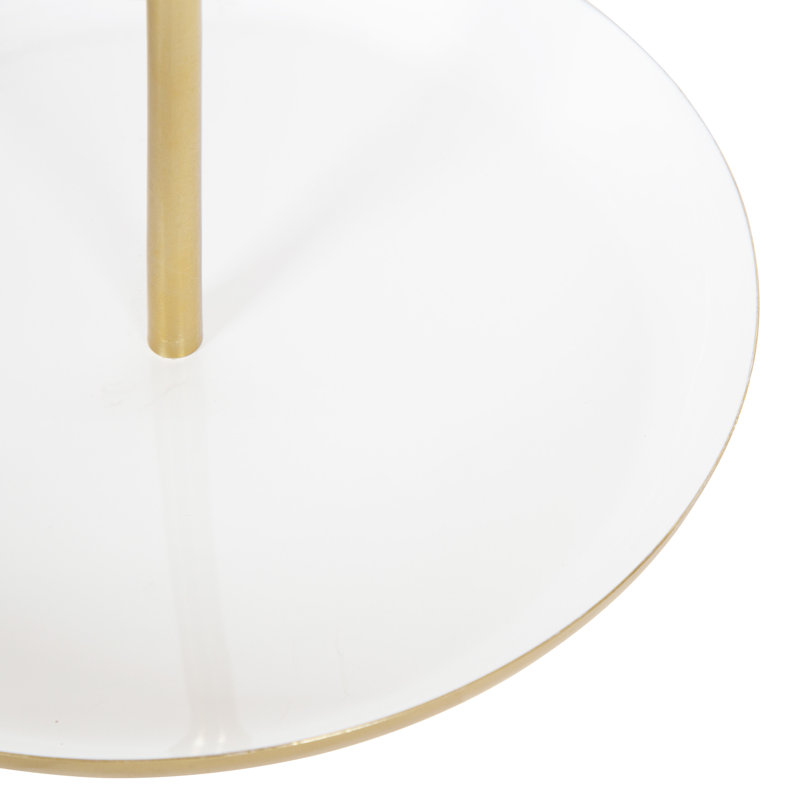 Idria Tabletop Makeup Mirror, White