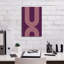 «Mid Century In Pink And Mauve» par Incado, art mural sur toile-1404773668