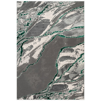 Rectangle Marble Area Rug