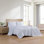 Martha Stewart Romantic Trellis Reversible Cotton Blue Comforter Set