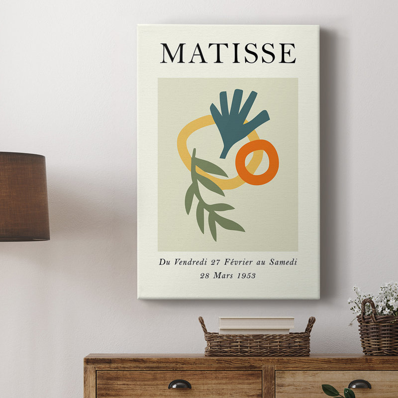 Matisse CCL XXX, reproduction d'art encadrée sur mesure, galerie Cavas, H 18 po x l 12 po