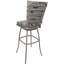 Tabouret d'extérieur 34 po avec coussin Masiyah-787907634-751763077