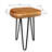 Solid Wood Top End Table