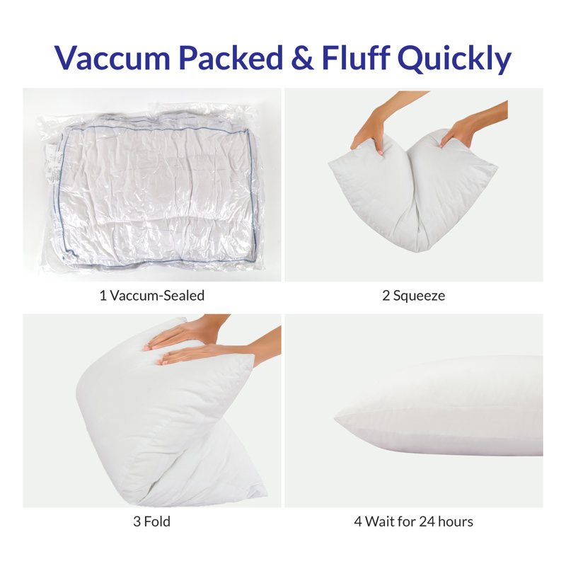 Kaidence Down Alternative Medium Cooling Pillow