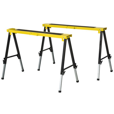 Hud 100cm W Steel Top Height-Adjustable Workbench