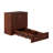 Fabiano Storage Murphy Bed with 6" Mattress, Storage and Built-in Charger-923300004-913254454