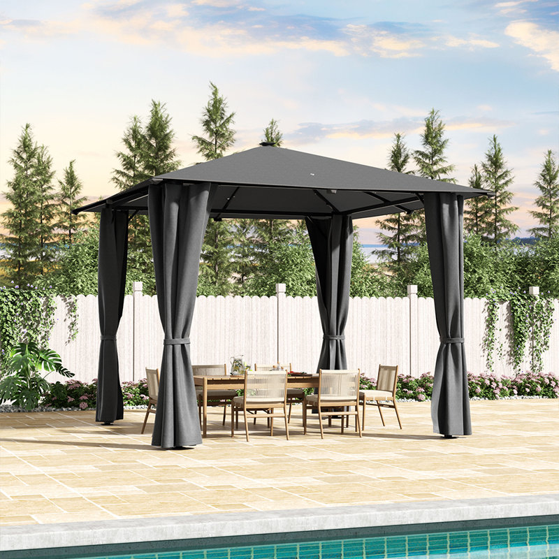 Asata 3m x 3m Steel Pop Up Gazebo