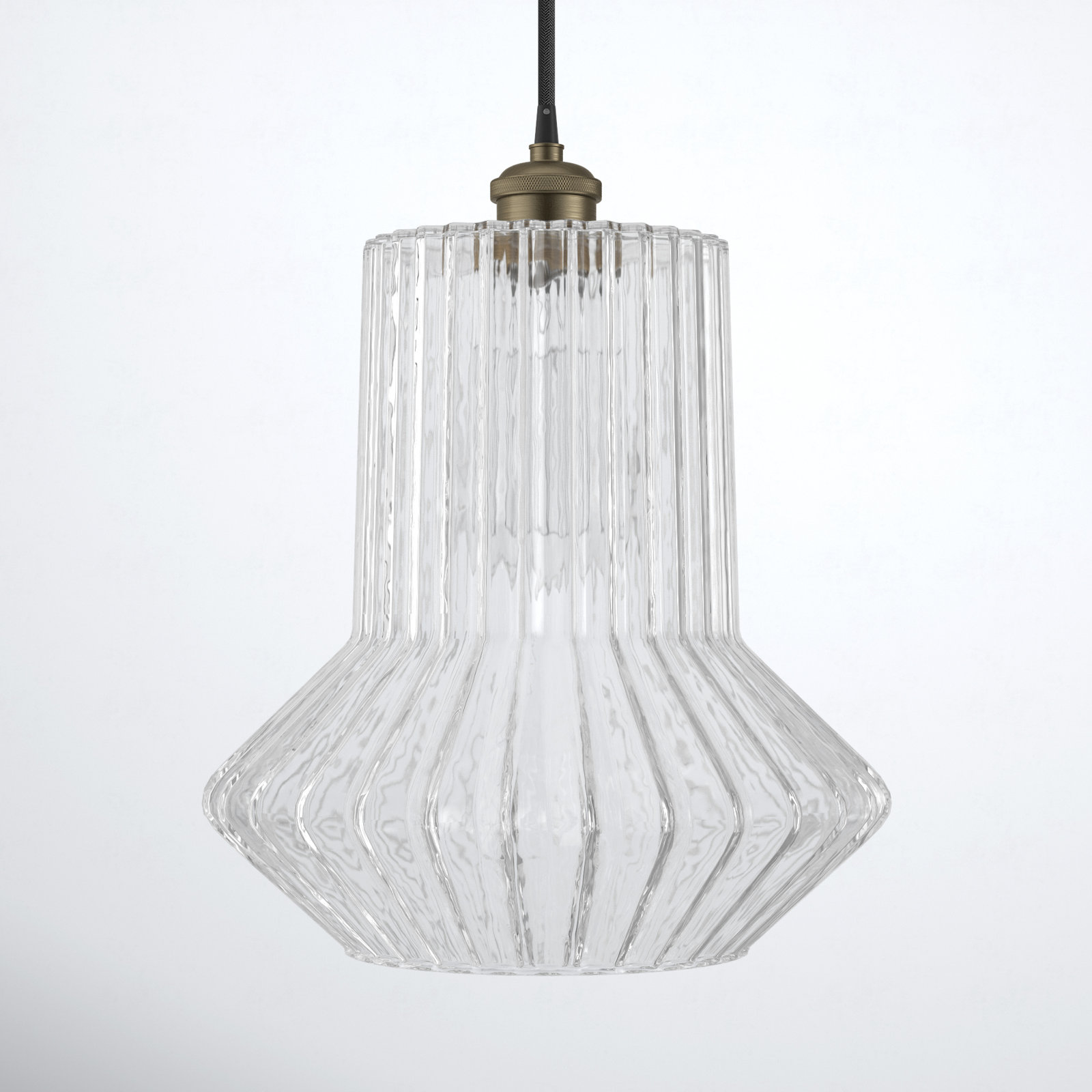 Montrose Single Light Glass Dimmable Pendant, Black Antique Brass, Incandescent