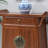 Modern Vintage Solid Wood Porch Cabinet Solid Wood Accent Cabinet