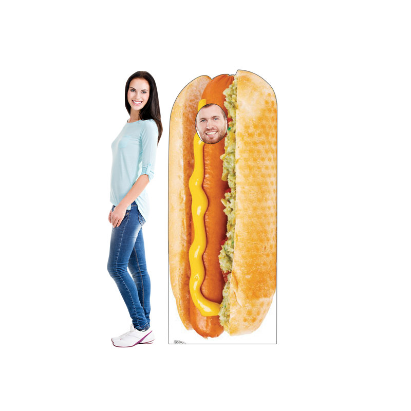 68'' Food & Beverage Cardboard Standup