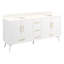 Meuble-lavabo 72 po avec lavabo encastré Novak - blanc éclatant-221329059-221329056