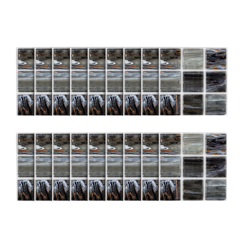 18 pièces d'autocollant de cuisine mural autocollant